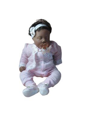 Lee Middleton Romper Series First Born 18" African American Girl FB-D-ROG